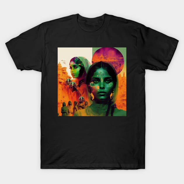 Color Splash Women T-Shirt by taoistviking